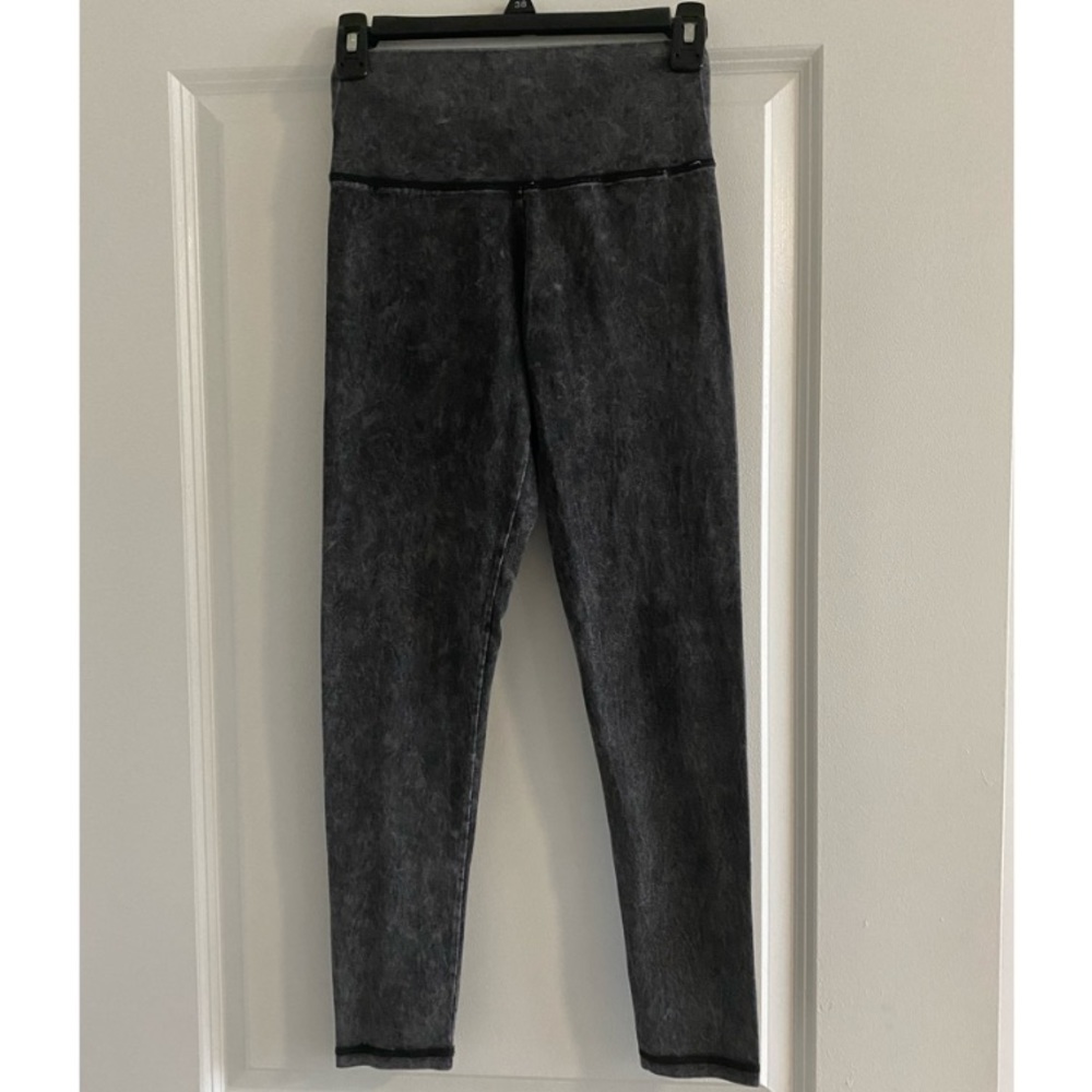 Aerie Distressed Dark Gray Leggings - Size Medium